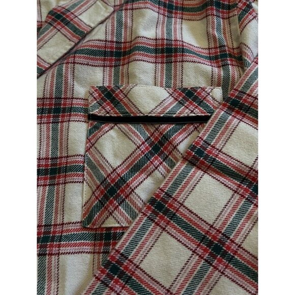 NWT Marine Layer Pajama Flannel Classic PJ Top Red Plaid Womens Size XL $74 - Picture 6 of 9